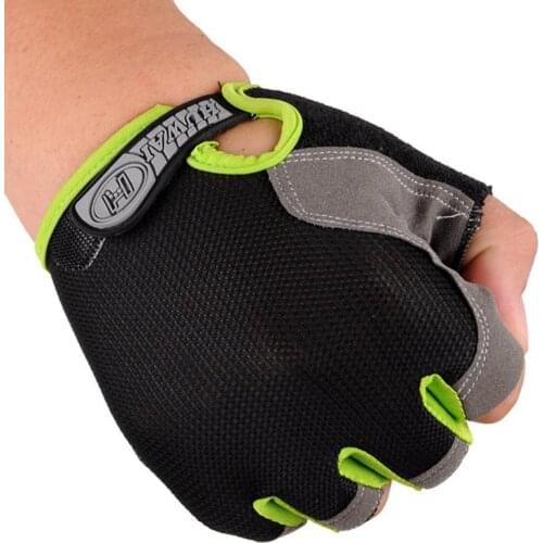 Summer men/women Car gloves gym weightlifting cycling yoga bodybuilding training thin breathable non-slip half finger gloves