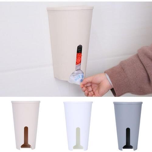 Garbage Bags Storage Rack Home Kitchen Bedroom Bathroom Garbage Bag Organizer Box Storage Holder Cupboard Door Case