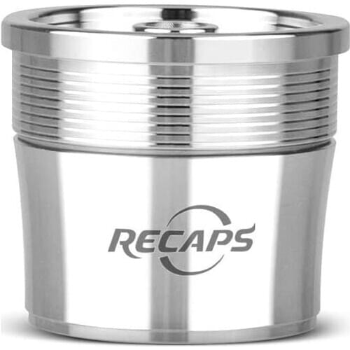 RECAPS Stainless Steel Refillable Filter Reusable Pod Compatible with Illy Machines 1 Piece
