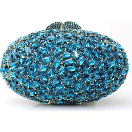 XIYUAN Fashion Ladies Bridal Wedding Party clutch purse Hollowing Out Purses Women Evening Bag Diamond Luxury Clutches handbags