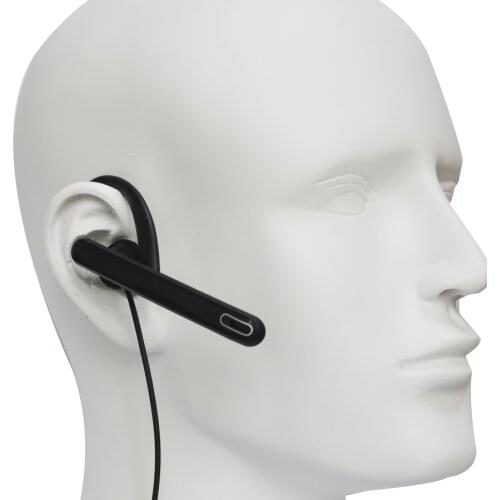 New 2 Pin Ear Bar Earpiece Mic PTT Headset for baofeng Radios Walkie Talkie UV-5R UV-82 BF-888s Earphone Headphone headset