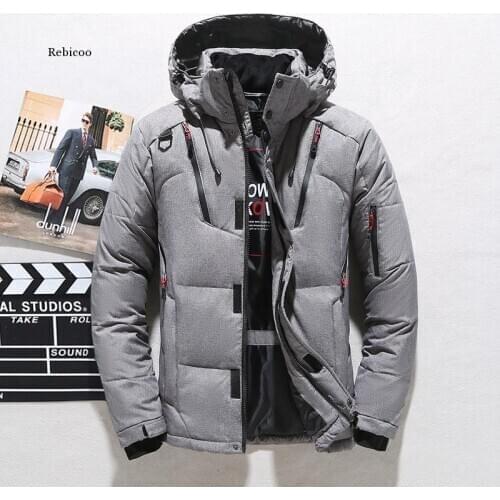 Winter Thick Jacket Men High Quality Windbreaker Hooded Parka Men Casual Outwear Warm Jacket Size M-4Xl