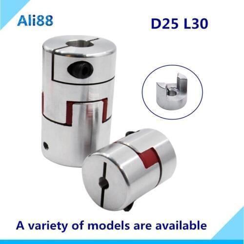 3pcs/CNC Motor BF plum Shaft Coupler Flexible Coupling XB D25-L30 motor shaft coupler