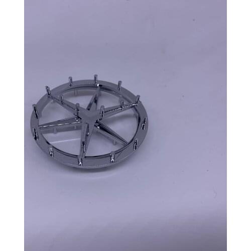 51mm hight quality ABS Silver car Steering Wheel Front rear Badge Emblem Sticker For C E S Series Auto accessories Car stylin