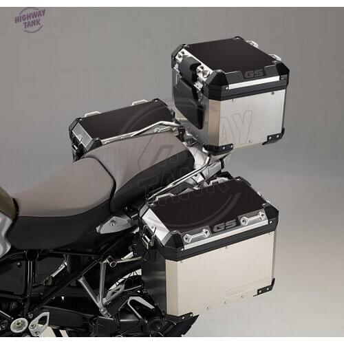 Motorcycle Side Aluminum Case Sticker Fits for BMW R1200GS R1250GS Adventure 2004-2020