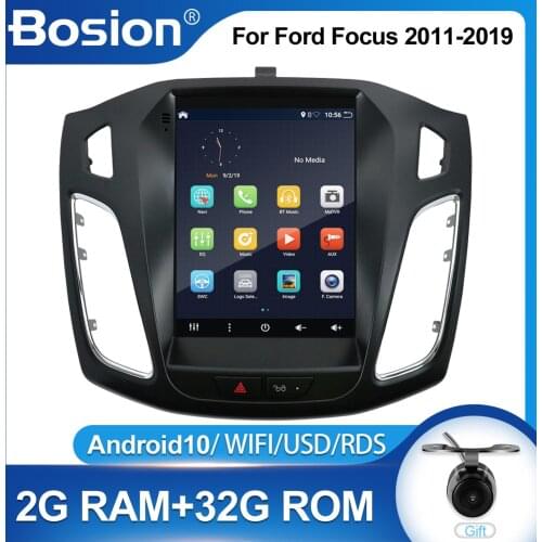 Bosion For Ford Focus 3 MK3 2011-2019 Android 10.0 car radio GPS navigation stereo vertical screen multimedia video player 2din