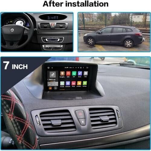 For Renault Megane 3 Fluence 2009-2015 Android 10.0 PX6 4G64G GPS Auto Radio Stereo Multimedia Player Head Unit