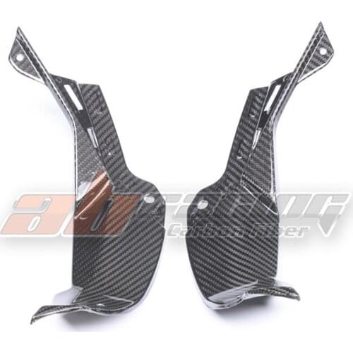 Side Panels Upper For Kawasaki ZX6R 2013-2018 Full Carbon Fiber 100% Twill