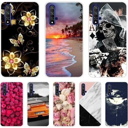Phone Case For Huawei Nova 5T Cases Ultra Thin Clear Soft TPU Silicon Cover Cases For Huawei Nova 5T Nova5t 5 t Funda Honor 20