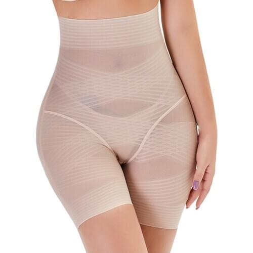 Women High Waist Body Shaping Underwear Panties Butt Hips Lifter Waist Trainer Slim Tummy Control Postpartum Repair Shapewear