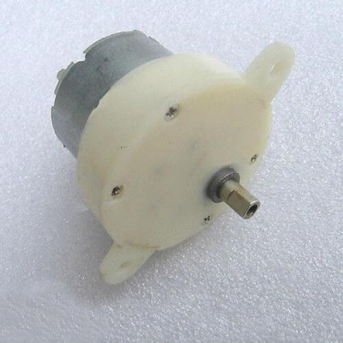 S40K PP Plastic Eletric Mini Motor Speed Slowing DC12V Gear Motors 27rpm
