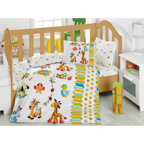 Cotton Box Baby Duvet cover set-Game Garden