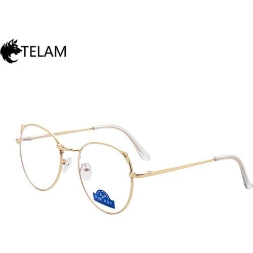 Fashion Women Glasses Frames metal glasses frame cat eye Eyeglasses Frame Computer Glasses Transparent glasses