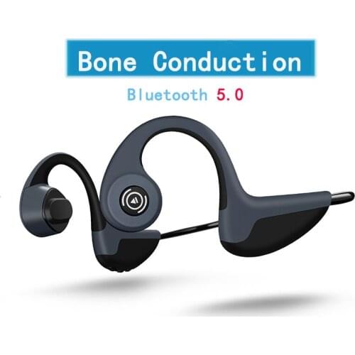 The new bluetooth 5.0 wireless headset bone conduction headset outdoor sports headset, hands-free headset with microphone
