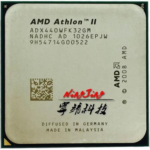 AMD Athlon II X3 440 3 GHz Triple-Core CPU Processor ADX440WFK32GM Socket AM3