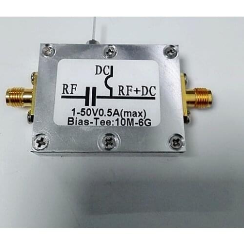 RF Biaser Bias Tee 10MHz-6GHz +case F HAM radio RTL SDR LNA Low Noise Amplifier + case