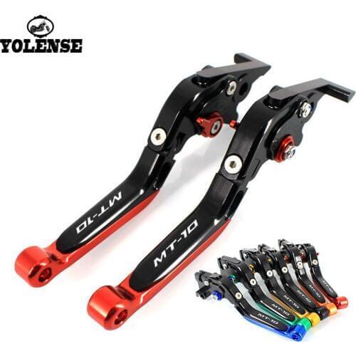 For YAMAHA MT-10 MT FZ 10 FZ-10 FZ10 MT10 2015 2016 2017 2018 Motorcycle Accessories Folding Extendable Brake Clutch Levers