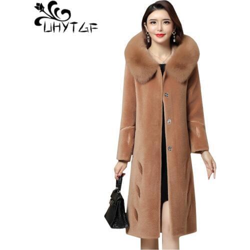 Женские шубы UHYTGF China At AliExpress