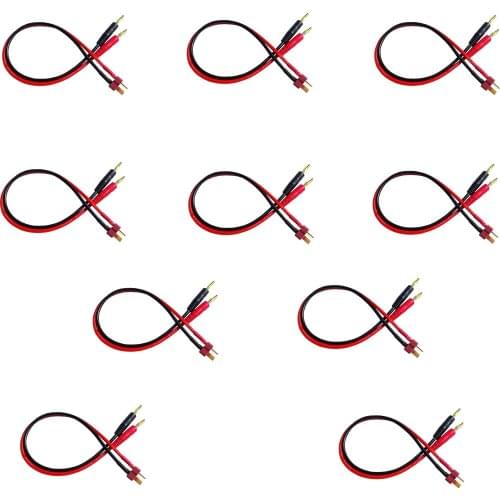 Charging Cable DEANS ULTRA T Plug Male to 4mm Bullet Banana Charger Charging Leads fits for Skyrc B6 Charger cable imax B6AC