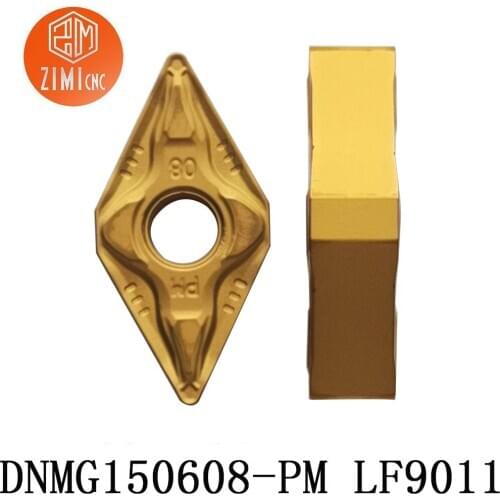 10 pieces of DNMG150608-PM LF9011cnc lathe carbide high quality milling lathe for cutting high hardness materials insert