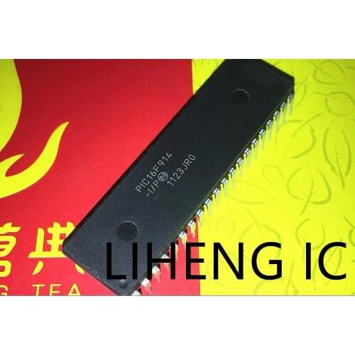 100% New&original PIC16F914-I/P PIC16F914 DIP-40