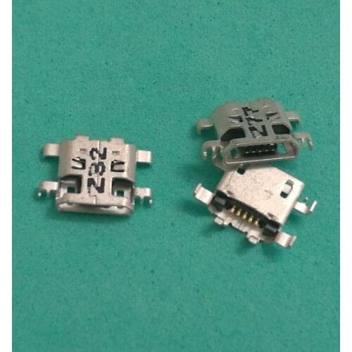 50pcs/lot new charging port micro usb charger connector socket plug dock for LENOVO A8-50 A5500H A5500-F A5500 8" TABLET