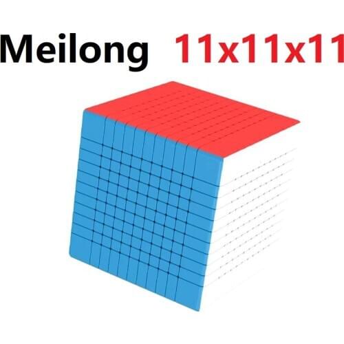 Cubing Classroom 11x11 Magic Speed cube puzzle MoYu Meilong 11x11x11 cubo high level Professional Educational Toys for kids Gift