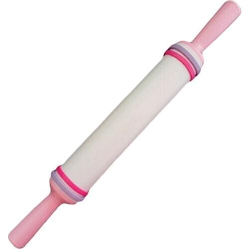 Home Kitchen Cake Gadgets Fondant Cake Tool Rolling Pin Non-Stick Fondant Roller Pin DIY Kitchen Tools Baking Accessories