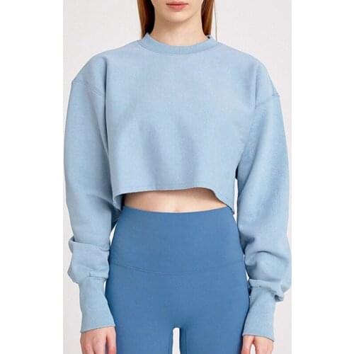 Женские короткие толстовки MCAO China At AliExpress