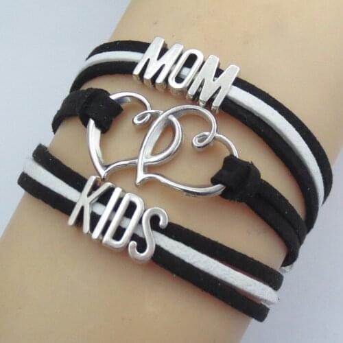 Fashion MOM and KIDS bracelets fashion mama love son handmade bracelets for women and men