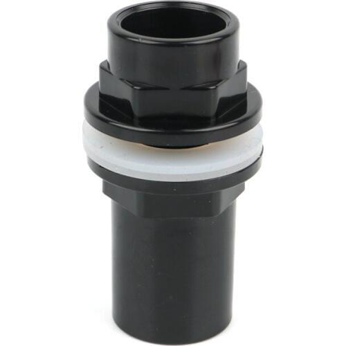 1pc PVC ID 20mm Fish Tank Connector Waterproof Water Pipe Adapter Aquarium Inlet Outlet Water Tank Fitting Accessories