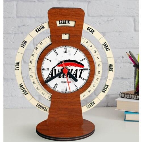 Personalized Lawyer Theme Desktop Infinite Maya Calendar Clock-7