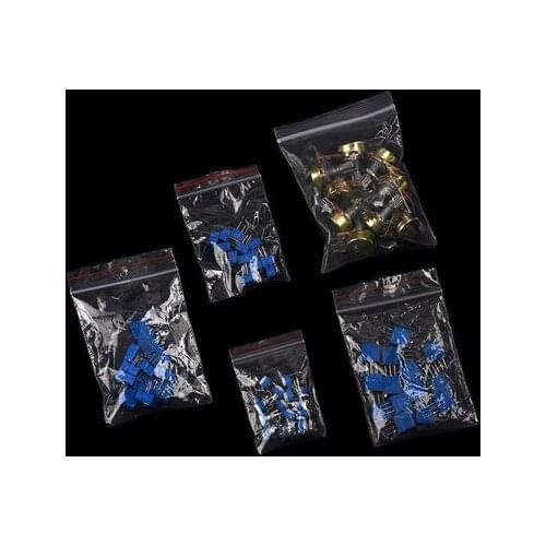 Trimming Potentiometer WH-148 top adjustment 100R-1M 3296W 3362P 3386P Variable Resistors Assorted Kit 100R 200R 1K 10K