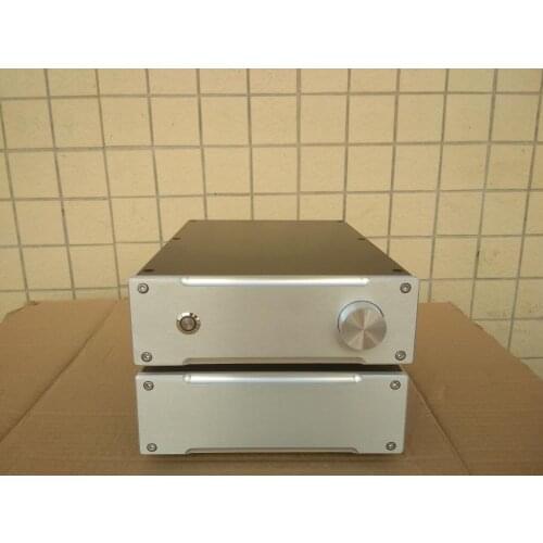 All aluminum amplifier pre-amplifier chassis HiFi audio power amplifier diy case(W216*H70*D308)