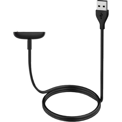 Replaceable USB Charger For Fitbit Luxe Smart Bracelet USB Adapter Smart Accessries Magnetic Quick Charger Charging Cable Dock