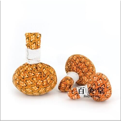 Thai SPA Health Ball Ai Wo wormwood warm fragrant roll body massage ball health therapy package hot compress pack