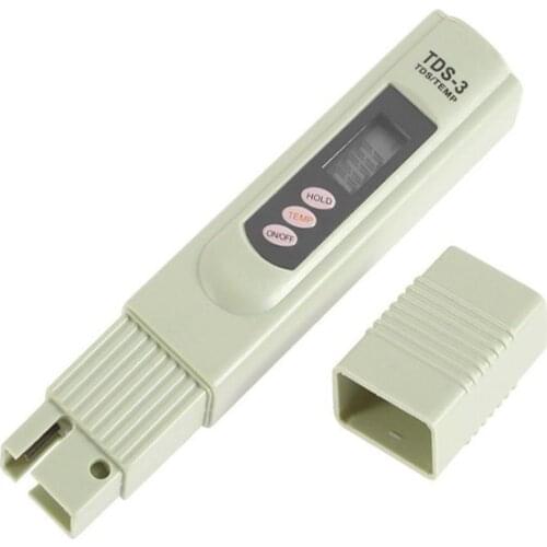 TDS-3 Water Quality Testing Meter TDS&Temperature Conductivity Water Quality Measurement Temperature Tester pen 0-9990ppm