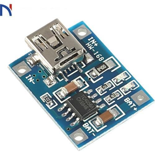 Mini USB 5V 1A TP4056 Lithium Battery Charger Module Charging Board With Protection Dual Functions 1a Li-ion tp4056 Charger