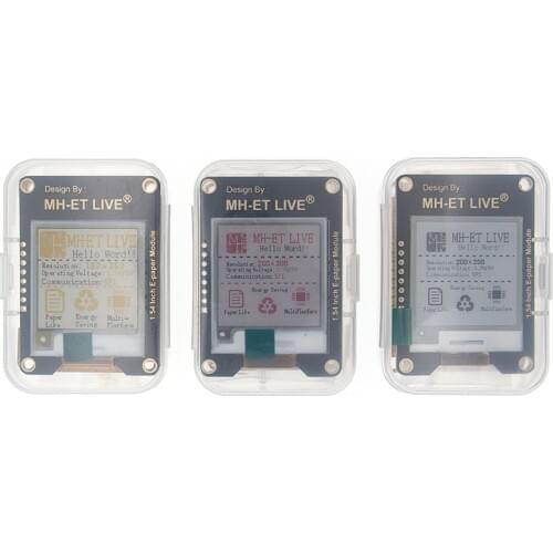 1.54 Inch Epaper Module E-paper E-Ink EInk Display Screen SPI Support Global/Part For Arduino STM raspberry pi ESP32