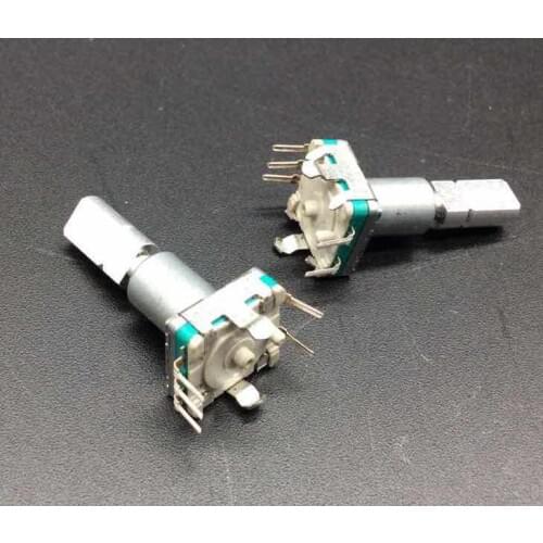 2pcs for ALPS EC11 encoder 30 positioning for Toyota car audio navigation volume switch shaft length 22.5mm