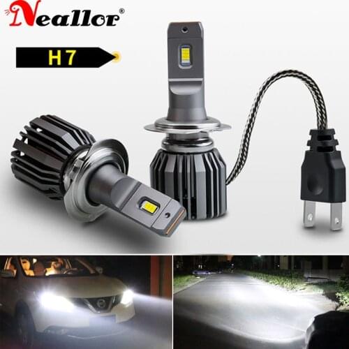 2Pcs H1 LED 6000K Car Headlight Bulb for Ford Focus Fiesta C-Max 2018 2017 2016 2015 2014 Headlamp LED H7 H4 9003 H11 H8 HIR2 H9