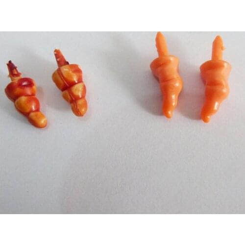 New 60pcs 25x9mm/13x22mm plastic toy nose(no washer) for diy findings size option