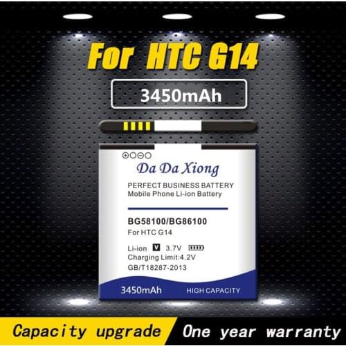 3450mAh BG58100 BG86100 Battery for HTC T328w T328d T328t T327D Sensation XE Z710E G14 G17 EVO 3D X515d X515m phone battery