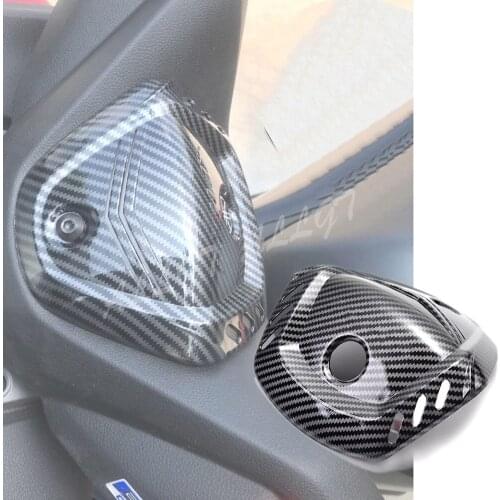 Carbon Fiber Printed ABS Handle Bar Trim Cover For YAMAHA NMAX155 2020