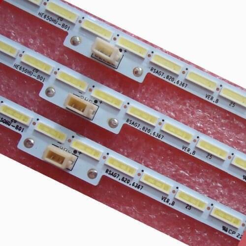 FOR Hisense LED65EC660US HE650HU-B01 RSAG7.820.6367 42LED 350MM 65 inch use aluminium 100%new LCD TV backlight bar