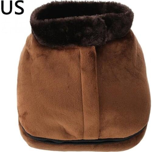 Electric Heating Foot Hand Warmer Massager Washable Non-slip Foot Warmer Cushion Heat Pad Acupressure Mat Massage