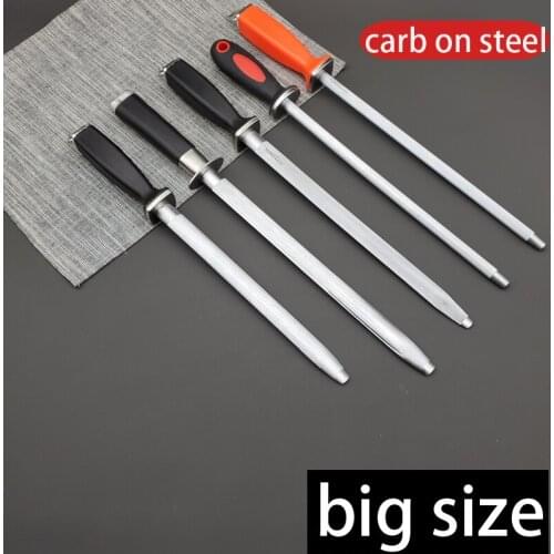 6"/7"/10" Ceramic Corundum Sharpening Rod Stick Bar for Blade Sharpening Sharpening Steel Kitchen Gadgets Tool