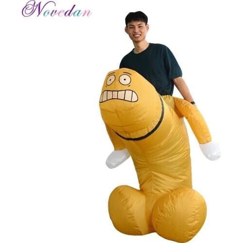 Single Party Big Bird Cosplay Costumes for Adult Woman Man Party Performance Club Cosplay Inflatable Costumes