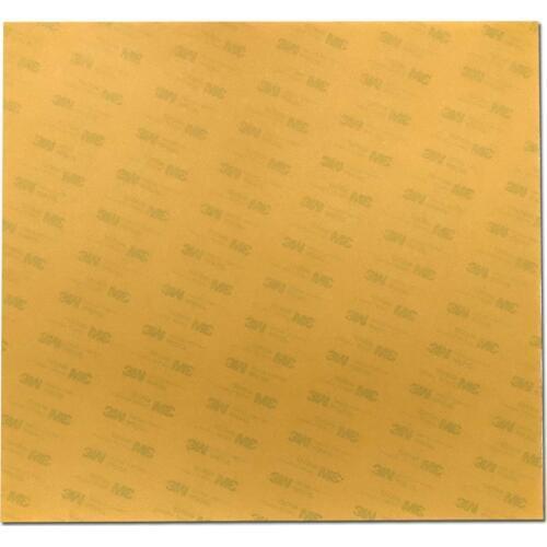 ENERGETIC 0.2mm Amber Ultem PEI Sheet 3D Printer Build Surface 203/220/224/235/241/305mm for 3D Printer Heated Bed