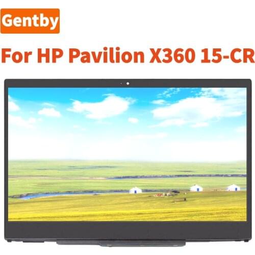 15.6 " FHD for HP Pavilion X360 15-cr 15-cr0000 15t-cr0000 15-cr0010nr 15-cr0011nr 15-cr0079nr LCD Display Touch Screen Assembl